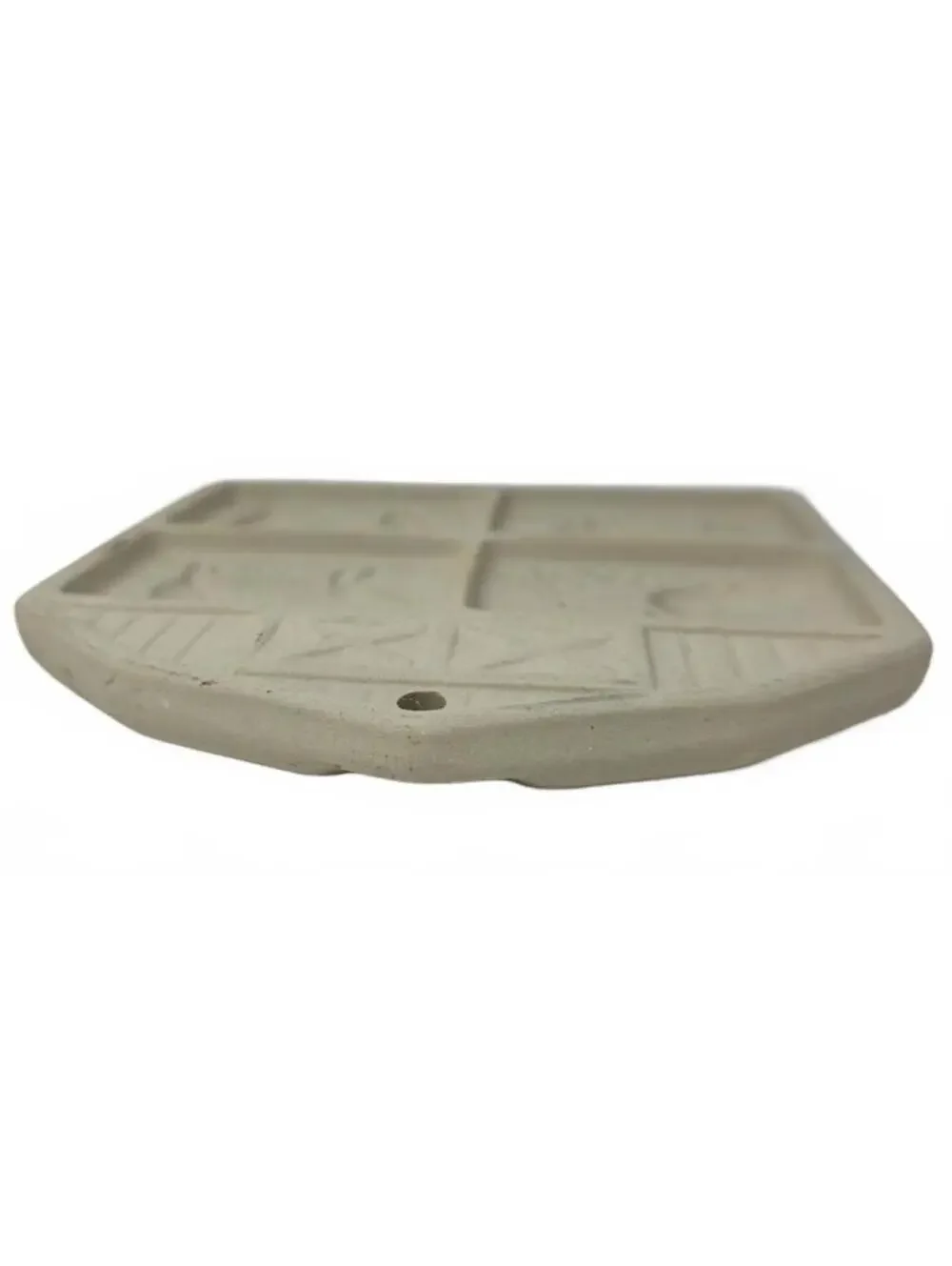 Vintage Pampered Chef Farmyard Friends Cookie Mold Stoneware Trivet 1994